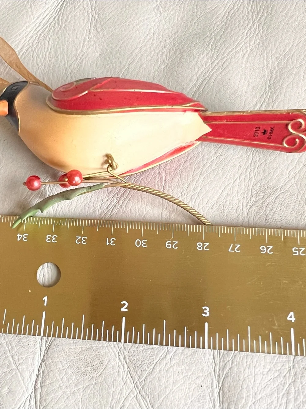 Hallmark Keepsake Lady Cardinal The Beauty of Birds Hanging Ornament Special Ed.